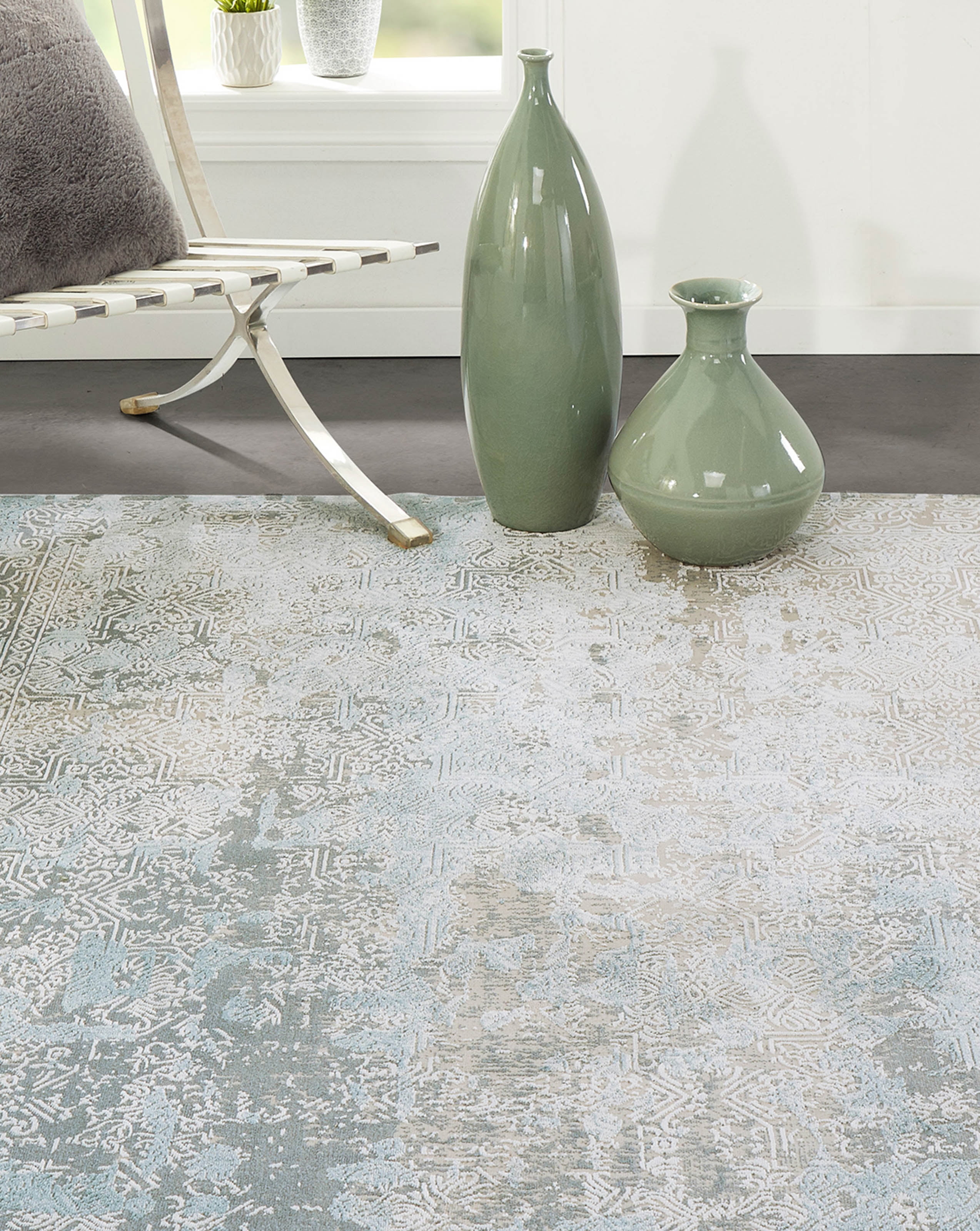 ECARPET Elysia Traditional Area Rug for Living Room, Bedroom, Dining Room, Entrance, Hallway and More.