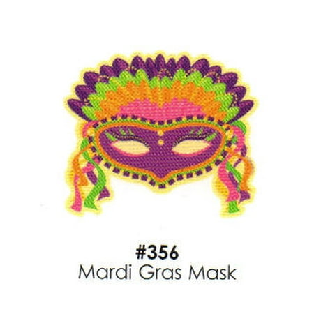 Mardi Gras Mask Cake Decoration Edible Frosting Photo (Best Mardi Gras Photos)