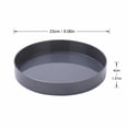 thumbnail image 3 of Flower Pot Tray, 9 Inch Round Resin Plant Saucer, Functional Water Catcher Drip Tray, Decorative Tray for Round Trays Home Decor Use, Durable Waterproof Slip-Resistant Stackable, 3 of 8
