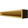 thumbnail image 5 of Ekena Millwork 8"H x 12"D x 60"W Rough Cedar Faux Wood Fireplace Mantel, Premium Hickory, 5 of 8