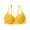 Yellow, variant on Woman Bra Push Up Bras Adjustable Straps Bras Wireless Bra Everyday Bras Soft Bra