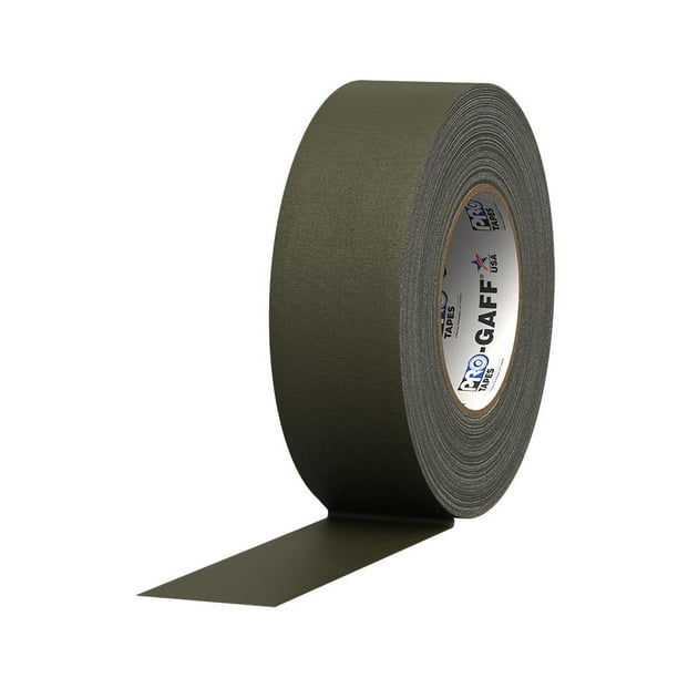 Cinta Gaffer Tape PROTAPES Verde Olivo 2 Pulgadas X 50 M