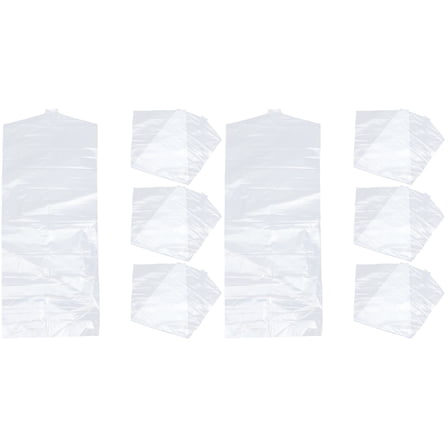 2 Pieces Garment Bags Hangers Clothes Dust Travel