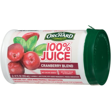 Old Orchard Cranberry 100% frozen juice concentrate, 12 oz
