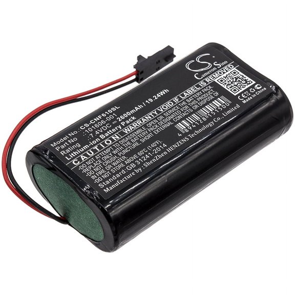 2600mAh ComSonics 101606-001 Battery for 101610-DF QAM Sniffer