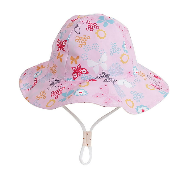 Foraging dimple Kids UPF50+ Sun Hat Breathable Bucket Hat Summer Play Hat  Fishing Hat 