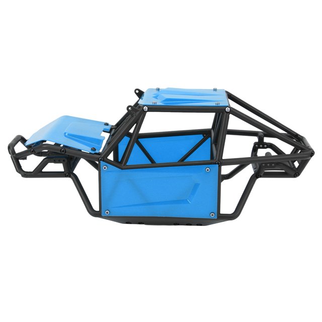 1/10 RC Capacidad del cuerpo, RC Roll Cage Body Shell Nylon Body Roll Cage 1/10 RC Costilla Elegante Jaula Antivuelco Para Axial SCX10 II 90046 UTB10 CAPRA 1/10 RC CRAWLER PIZA DE