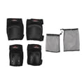 thumbnail image 2 of Kids Sports Protective Gear Set, Black Elastic Straps Knee Elbow Pads  for Roller Skating for Cycling, 2 of 7