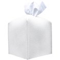 thumbnail image 3 of Funda para caja de pañuelos, caja de pañuelos cuadrada, soporte de papel para decoración, organizador de caja de pañuelos cuadrado de cuero Pu moderno JAMW Sencillez, 3 of 5