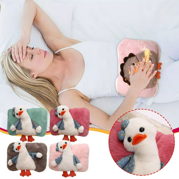 Iumwxz Pillow Covers Silk Pillow Cases Jacket Warm Water Bag Cover Warm Gloves Jacket Rechargeable Warm Treasure Cover Chair Cushion Pink Flannel Clearance Sales