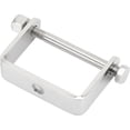 thumbnail image 4 of Speedway Motors Stainless Steel Spring Clamps for 2 Inch Wide Leaf Springs, Universal Fit Cross Spring Alignment Hardware with Hex Bolt, Front or Rear Suspension, 4 of 6