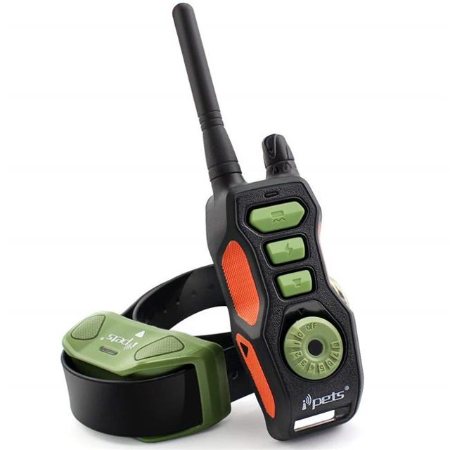 Ipets IPETS 618-1 800 m Hot Sale Rechargeable & Waterproof Remote Training Collar -Black