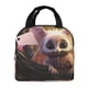 thumbnail image 1 of Easygdp Adorable Fluffy Bat Bolsa Térmica Premium - Tela Oxford Impermeable, Gran Capacidad, Bolsillo Frontal, Unisex para Trabajo, Escuela, Actividades al Aire Libre y Picnics, 1 of 8
