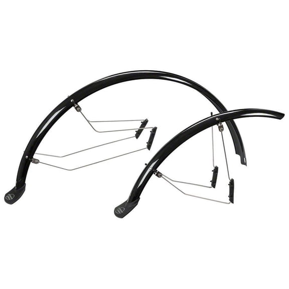 Planet Bike Speedez 700c x 45 Fender Set: Black (700c x 25-35)