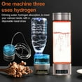 thumbnail image 2 of 400ML Portable Hydrogen Water Generator Bottle Health Boosting Ionizer with SPE PEM Technology Healthy Water Cup, 2 of 8