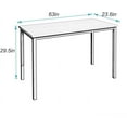 thumbnail image 3 of Soges 63 inches Large Computer Desk, Home Office Desk Workstation Table, White, 3 of 6