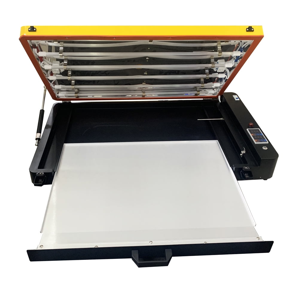 Qomolangma 18in x 24in DTF Film Sheet Curing Oven With Temperature Control Drawer Model Yellow