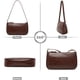 thumbnail image 4 of WSRYDJDL Bolso pequeño para mujer, bolsos de hombro ajustables, bolso de mano con patrón de cocodrilo con cierre de cremallera, retro, 4 of 5