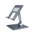 thumbnail image 1 of Tablet Stand,Tightness Adjustable 180Rotatable Multi-Angle Eye-Level Aluminum Tablets Stands for iPad,Microsoft Surface etc, 1 of 4