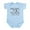 Sky Blue, variant on CafePress - Music And Cats Baby Light Bodysuit - Baby Light Bodysuit, Size Newborn - 24 Months