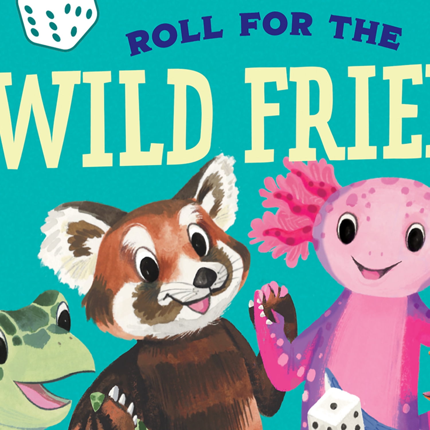 eeBoo Roll For The Wild Friend Dice Game, Ages 4+, For 1-4 Players - Develops Matching Skills And Imaginative, Screen-Free Play, 10-15 Minute Playtime