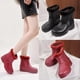 thumbnail image 3 of Botas de nieve de invierno para hombres y mujeres, impermeables, con forro polar y carcasa de EVA, botas de lluvia cálidas, para lavado de autos, pesca, zapatos de algodón de caña alta, 3 of 5
