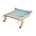 thumbnail image 3 of Percha para ventana de gato, asiento ajustable duradero, estante para gato estable sin ventosa gris azul jinwen Percha para ventana de gato, 3 of 8