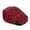 Red Tribal Pattern, variant on Woodland Camo Pattern Light Beret Hat, Retro Wrinkle-Resistant Polyester Newsboy Hat for Walking Outings Outdoor