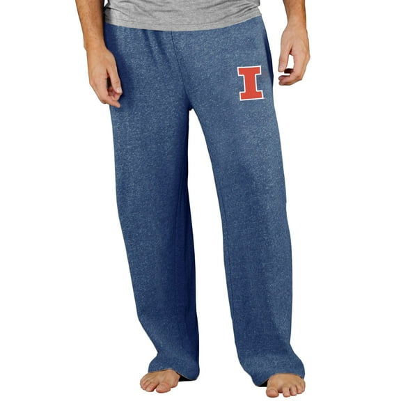 Men's Concepts Sport Navy Illinois Fighting Illini Mainstream Terry Pants