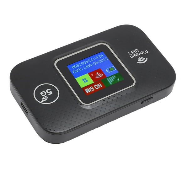 PUNTO DE ACCESO WiFi MÓVIL 4G LTE, Admitir 4G 3000MAH Batería Inalámbrica Dispositivos de Enrutador de Internet para Computadora Portátil para Europa