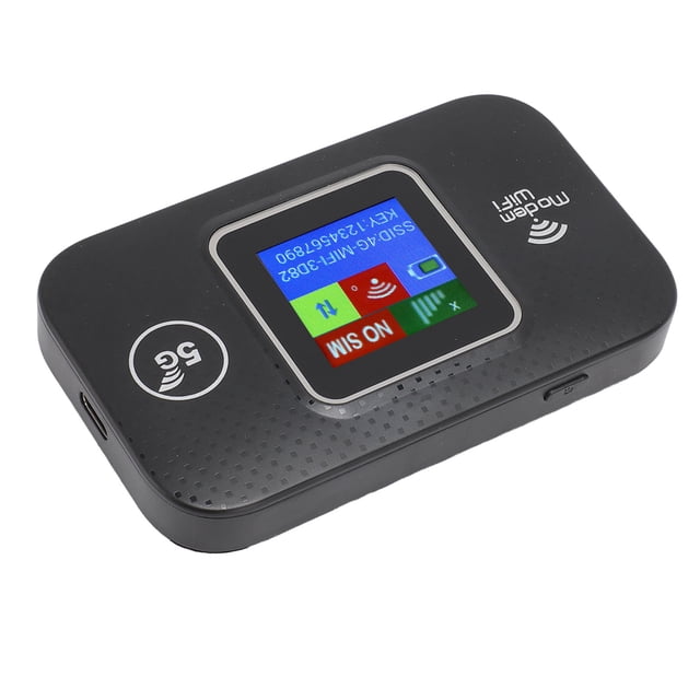 PUNTO DE ACCESO WiFi MÓVIL 4G LTE, Admitir 4G 3000MAH Batería Inalámbrica Dispositivos de Enrutador de Internet para Computadora Portátil para Europa