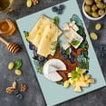 thumbnail image 5 of Fish Cutting Board, Big Fish with Bunch of Underwater Sea Creatures Animal Ocean Coral Reef Fun, Decorative Tempered Glass Cutting and Serving Board, Large Size, Multicolor, by Ambesonne, 5 of 5