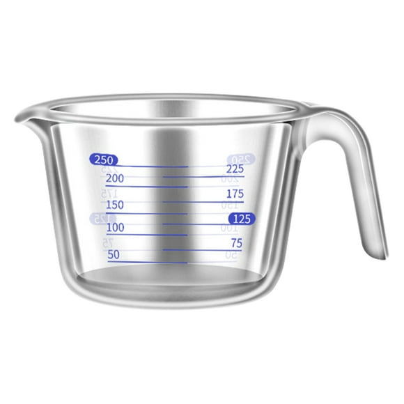 Glass Measuring Cup Baking Milk Cup Glass Measuring Cup with Scale Kitchen Baking Tool
