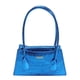 thumbnail image 2 of Bolsa De Hombro Bolso de axila para mujer, diseño de cocodrilo de cuero PU, monedero informal para mujer (azul) Tmvgtek Para Estrenar, 2 of 9
