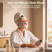 Miko HALO 4D LED Light Therapy Face Mask with 4 Light Modes