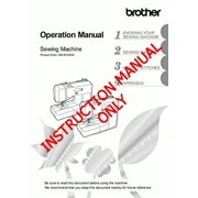 Brother CS7130 Sewing Machine Owners Instruction Manual
