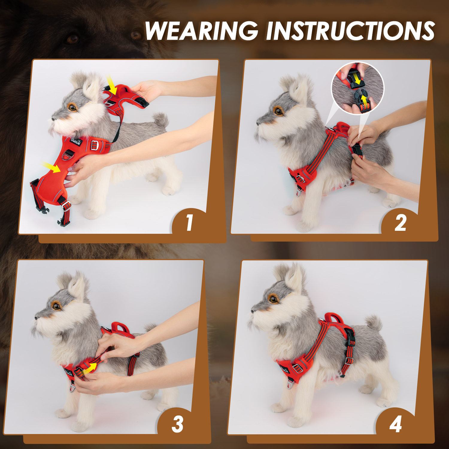 AutoWT No-Pull Dog Harness Large photo 7