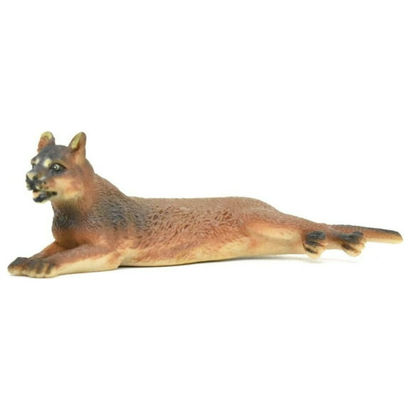 Cougar, Mt. Lion, Puma Toy, Realistic Museum Quality Plastic Replica, Hand Painted Model 4"