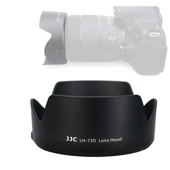 Canon 18-135mm Lens hood, EW73D, JJC LH-73D Bayonet Lens Hood for Canon EF-S 18-135mm f/3.5-5.6 IS USM Lens, replaces EW-73D
