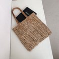 thumbnail image 2 of Bolsa de mano tejido de paja a la moda para mujer, de mensajero informal de gran capacidad para mujer Ndcxsfigh Para Estrenar, 2 of 9