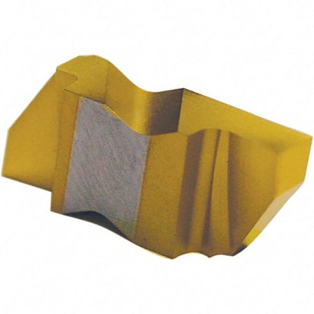 

Tool-Flo 3072FLG Grade AC3 1.83mm Cutting Width Carbide Grooving Insert 3.05mm Max Depth of Cut Right Hand 0.005 to 0.01 Corner Radius TiAlN Finish