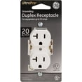 thumbnail image 3 of GE Grounding Heavy-Duty Duplex Receptacle Outlet, White, 20A, 10921, 3 of 7