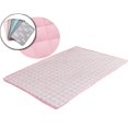 thumbnail image 1 of Dvruxg Tapis Rafraîchissant pour Chien, Tapis en Soie Glacée pour Animal, Tapis Auto-Refroidissants pour Animaux, Coussin Rafraîchissant Pliable pour Animal pour Usage Intérieur, Coussin Rafraîchissant Réutilisable pour Chat pour Petits Animaux, 1 of 3