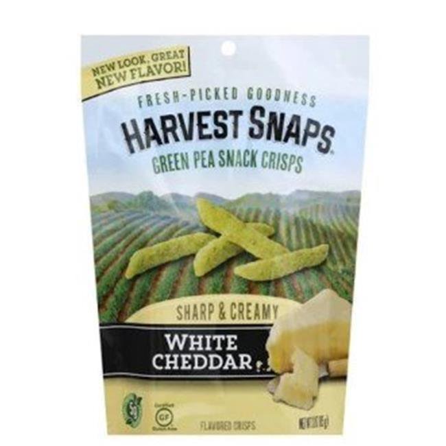 Harvest Snaps White Cheddar Green Pea Snack Crisps, 2 oz
