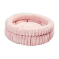 thumbnail image 2 of Cama para gatos Snooze, cama autocalentable suave para mascotas con fondo antideslizante, para perros, gatos, caniche Rosa S, 2 of 8