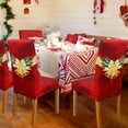 thumbnail image 2 of Christmas Chair Covers Set of 4, Christmas Decorations Stretch Removable Washable Dining Room Chair Protector Slipcovers for Xmas Decor Holiday Party Home Decoracion De Navidad (Christmas 4, 4 PCS), 2 of 6