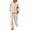 Khaki -BH53, variant on Dwellite Casual Winter Two Piece Sets for Women 2026 V Neck Sweatshirt Loose Wide Leg Pants Tracksuit Fall Outfits 2026 Khaki 2XL