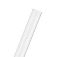 thumbnail image 1 of Tubo de acrílico rígido claro de 1 paquete, 22 mm [0.87"] ID x 26 mm [1.02"] OD tubo redondo de plástico para sistema de refrigeración de agua/lámparas/fuentes/acuario [305 mm/12 IN], 1 of 7