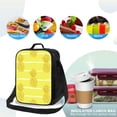 thumbnail image 4 of Lsque Gold Pineapple Lunch Bag Lunch Box for Women Men Reusable Insulated Lunch Tote Bag,Leakproof Thermal Cooler Sack Food Handbags Case High Capacity, 4 of 9