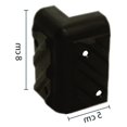 thumbnail image 2 of Esquinero de PLASTICO 3 1/4 X 2 X 2 KAPTON CHSP-029, 2 of 2